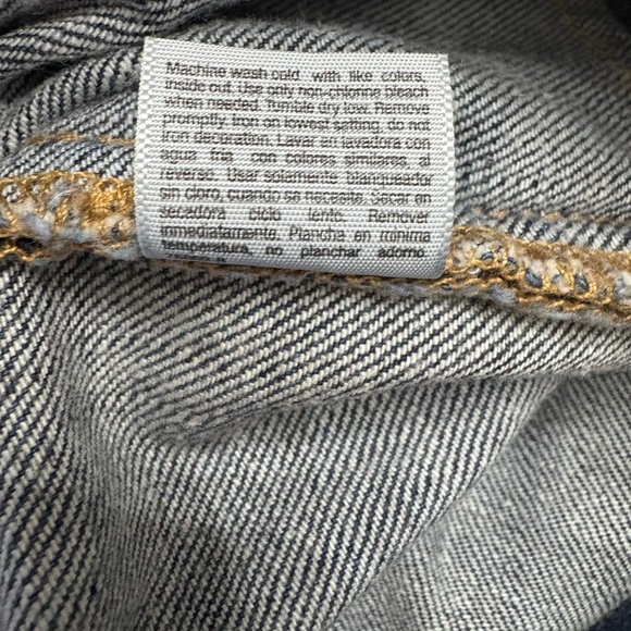 Allen B. by Allen Schwartz Women’s Size 8 Blue Flared Jeans Rhinestone SEE NOTE - Picture 10 of 12